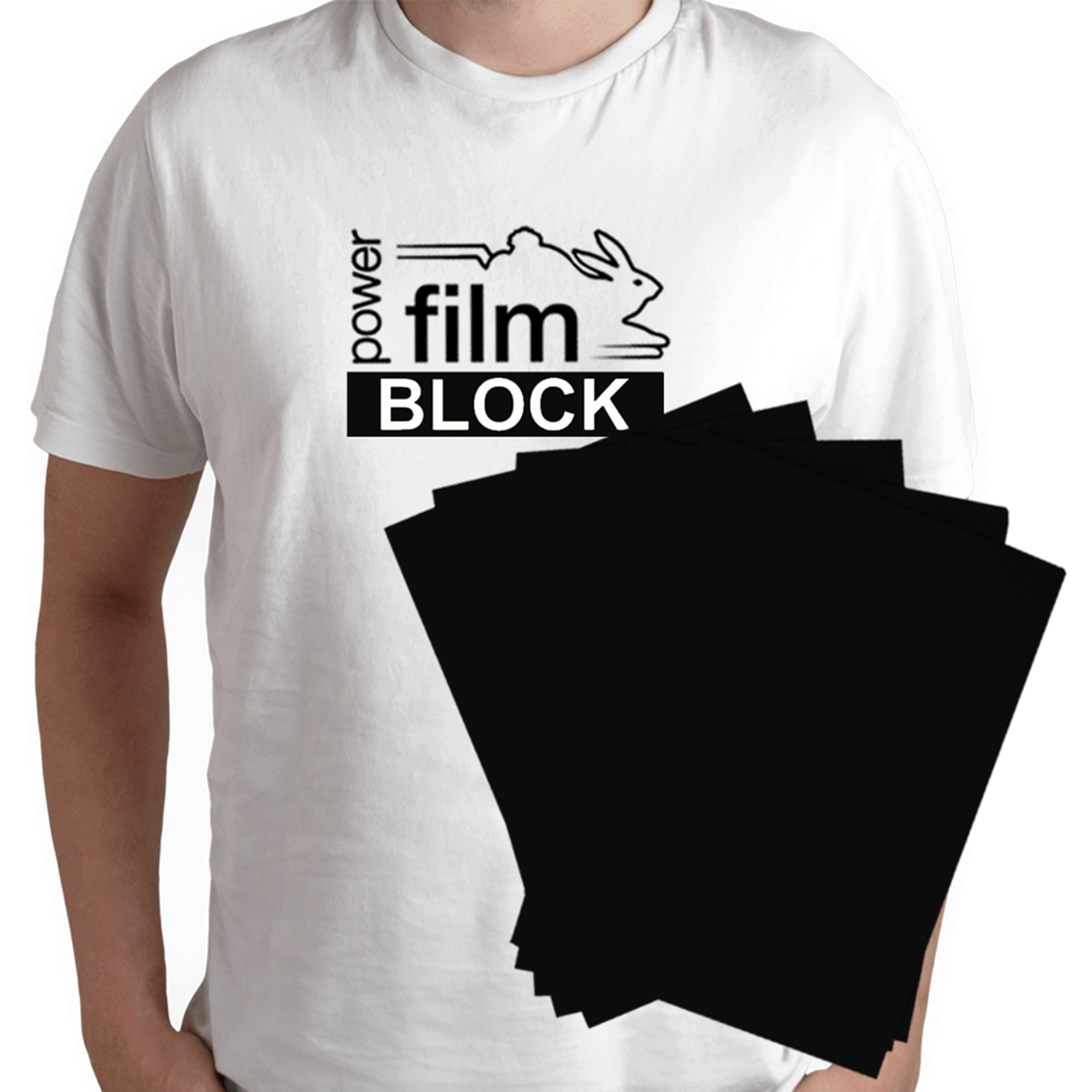 Power Film Premium Block A3 Preto - 10 Folhas 
