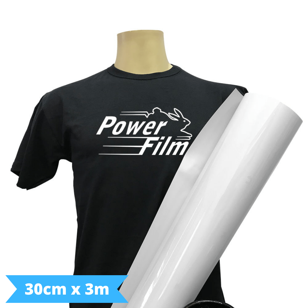 Power Film - Filme de Recorte Termocolante Bobina 30cm x 3m - Linha Premium