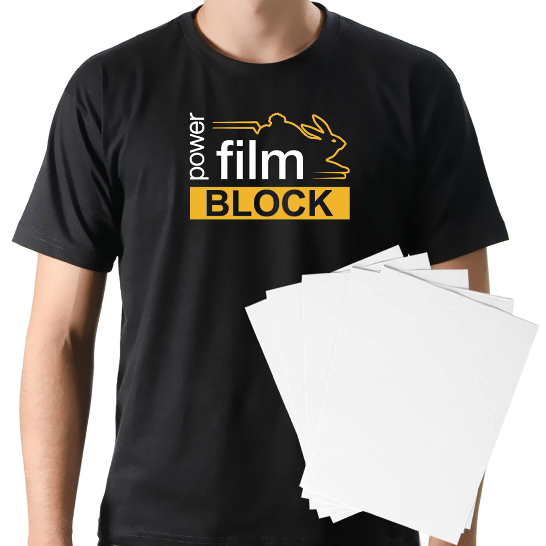 Power Film Premium  Block A4 Branco - 10 Folhas 