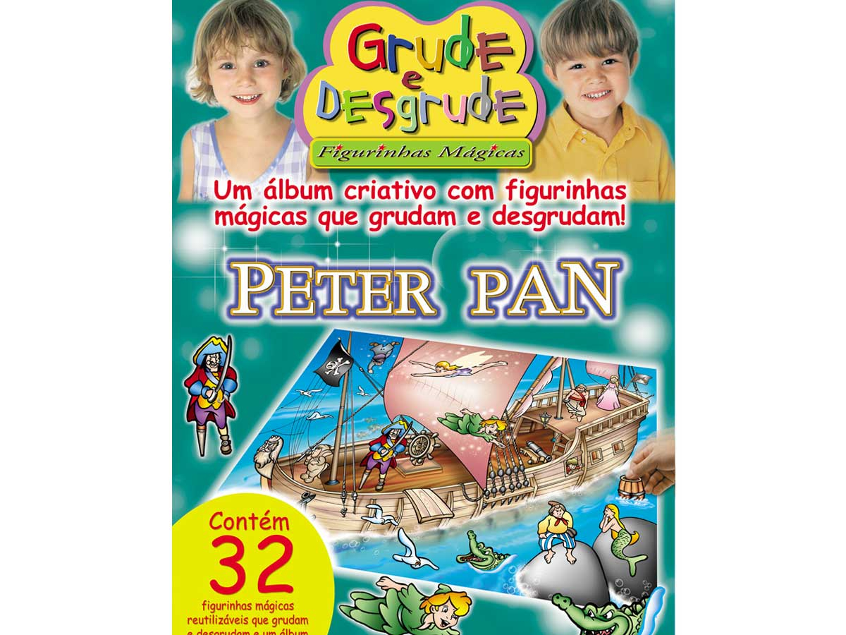 Álbum de Figurinhas Mágico - Peter Pan