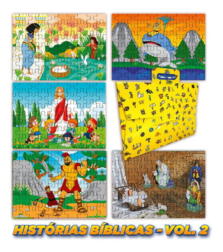 Kit 10 Quebra Cabeça Infantil - Histórias Clássicas - 60 Peças Cada -  Akikola