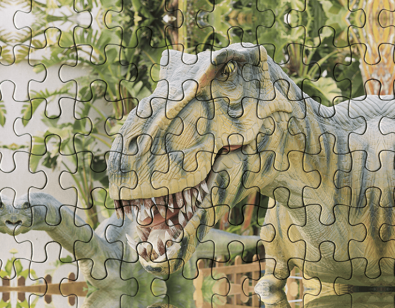 Dinosaur Jigsaw Puzzles - Jogo de quebra-cabeça de dinossauros