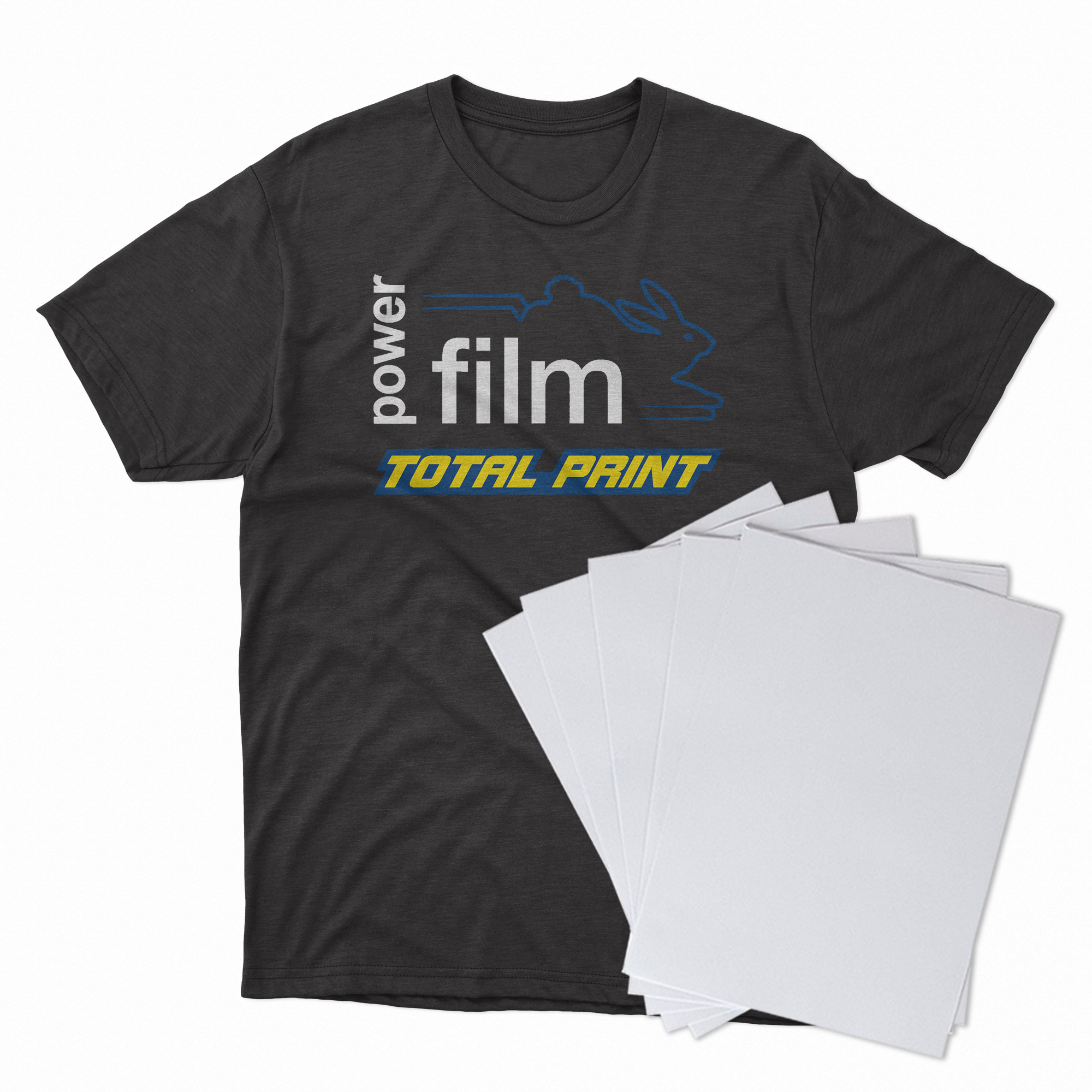 Filme de Impressão e Recorte Para Termo transferência A4 20 FOLHAS - Power Film Total Print