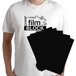 Power Film Premium Block A3 Preto - 10 Folhas