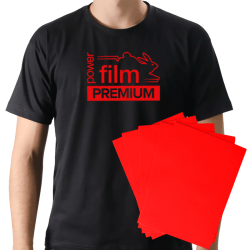 Power Film Premium A3 Vermelho - 5 Folhas