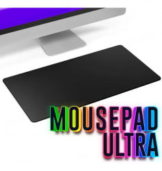 Mouse Pad Liso - Gamer - Preto - 70x30 - 10 un