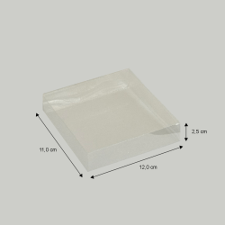 Embalagem para Slice Cake - REF07 CAIXA TRANSPARENTE - Kit 50 ou 100 un