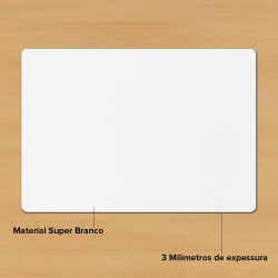 Mouse Pad Para Sublimação - Retangular 15x21cm