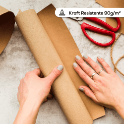 Papel Siliconado - KRAFT BOBINA 0,50x5m 