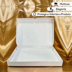 Caixa de Papel - REF31 Multiuso Branca - 30x22x3 100un - LOJA DE FÁBRICA Caixa de Papel - REF31 Multiuso Branca - 30x22x3 100un - LOJA DE FÁBRICA