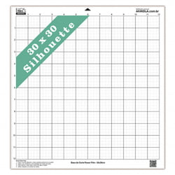 Kit com 5 Bases de Corte Original Power Film - 30x30cm Silhouette Cameo, Cameo 2 3 4, 4 Plus e 4 Pro 