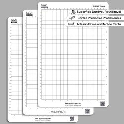 10 Bases De Corte Power Film Com cola para CRICUT JOY XTRA