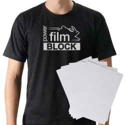 Power Film Premium  Block A4 Prata - 10 Folhas