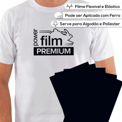 Power Film Premium A3 Preto - 5 Folhas