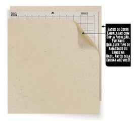 5 Esteiras De Corte 30x30 Com Cola Para Silhouette Cameo 1, 2, 3, 4 e 5. 