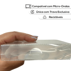 Embalagem para Slice Cake - REF07 CAIXA TRANSPARENTE - Kit 50 ou 100 un 