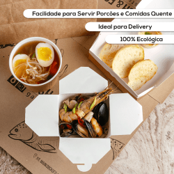 Caixa Para Comida Chinesa REF05 - Grande - 10un