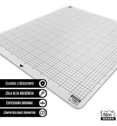 5 Esteiras De Corte 30x30 Com Cola Para Silhouette Cameo 1, 2, 3, 4 e 5. 