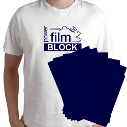 Power Film Premium Block A3 Azul Marinho - 10 Folhas