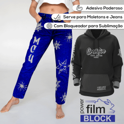 Power Film Premium  Block A4 Prata - 10 Folhas 
