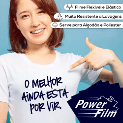 Power Film Premium A3 Azul Marinho - 5 Folhas