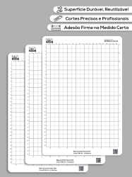 6 Bases De Corte A4 + 1 Cola de 50gramas  