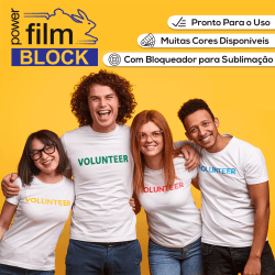 Power Film Premium  Block A4 Vermelho - 10 Folhas 