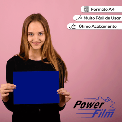 Power Film Premium A3 Azul Royal - 5 Folhas