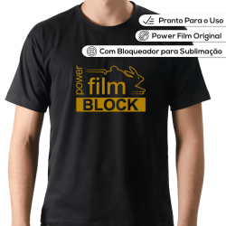 Power Film Premium  Block A4 Ouro - 10 Folhas 