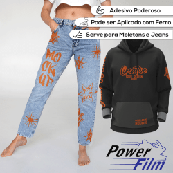 Power Film Premium A3 Laranja - 5 Folhas