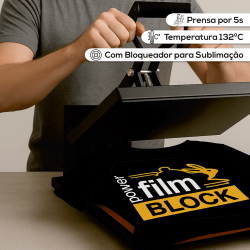 Power Film Premium  Block A3 Rosa - 10 Folhas 
