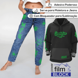 Power Film Premium  Block A4 Verde - 10 Folhas 