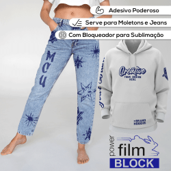 Power Film Premium Block A3 Azul Royal - 10 Folhas 