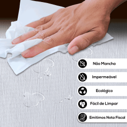 Jogo Americano Magnólia Sisal Branco 100un + 100 porta copos 