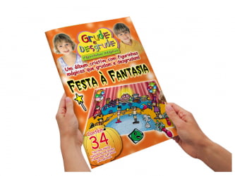 Álbum de Figurinhas Mágico - Festa a Fantasia