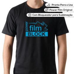 Power Film Premium  Block A4 Azul Claro - 10 Folhas 