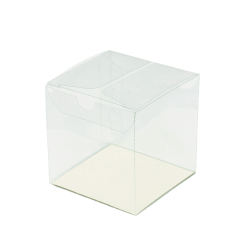 Caixa REF14 TRANSPARENTE 100un +100 Reforço de Fundo 8x8x8cm 
