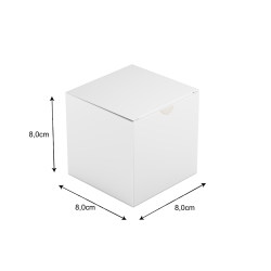 Caixa REF11 50un + 50 Reforço de Fundo 8x8x8cm 