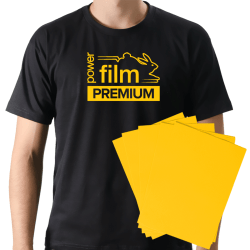 Power Film Premium A3 Amarelo - 5 Folhas