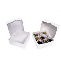 Caixa Para Presente Branca- Ref29 - 10X10X4