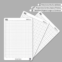 10 Bases De Corte Power Film Com cola para CRICUT JOY XTRA