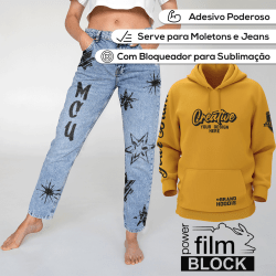 Power Film Premium  Block A4 Preto - 10 Folhas 