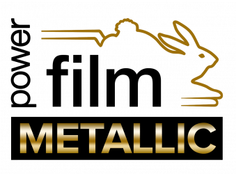 Power Film Metallic - OURO - Filme de Recorte Termocolante - A3 - pacote com 5 folhas