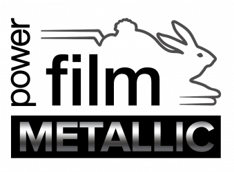 Power Film Metallic - PRATA - Filme de Recorte Termocolante - A3 - pacote com 5 folhas