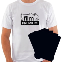 Filme de Recorte Termocolante - Power Film Premium - 12 Folhas A4 de 12 Cores
