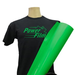 Filme de Recorte Termocolante Power Film – Seleção e Bandeira do Brasil - Kit com 2 Bobinas de 5m - Verde