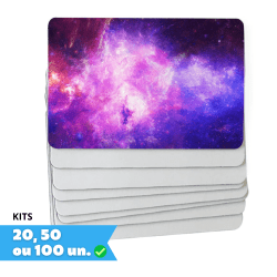 Mouse Pad Em Branco Para Sublimação Retangular 15x21cm Mouse Pad Em Branco Para Sublimação Retangular 15x21cm
