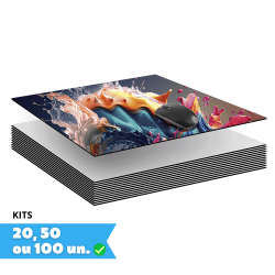Mouse Pad Em Branco Para Sublimação Retangular 18x22cm Mouse Pad Em Branco Para Sublimação Retangular 18x22cm
