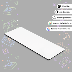 Mouse Pad Para Sublimação - Gamer 70x30cm 