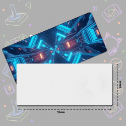 Mouse Pad Para Sublimação - Gamer 70x30cm